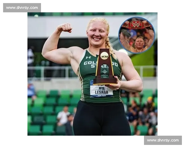 首投 19.01 米创 NCAA 纪录！Mya Lesnar 五连冠称霸俄勒冈铅球赛场